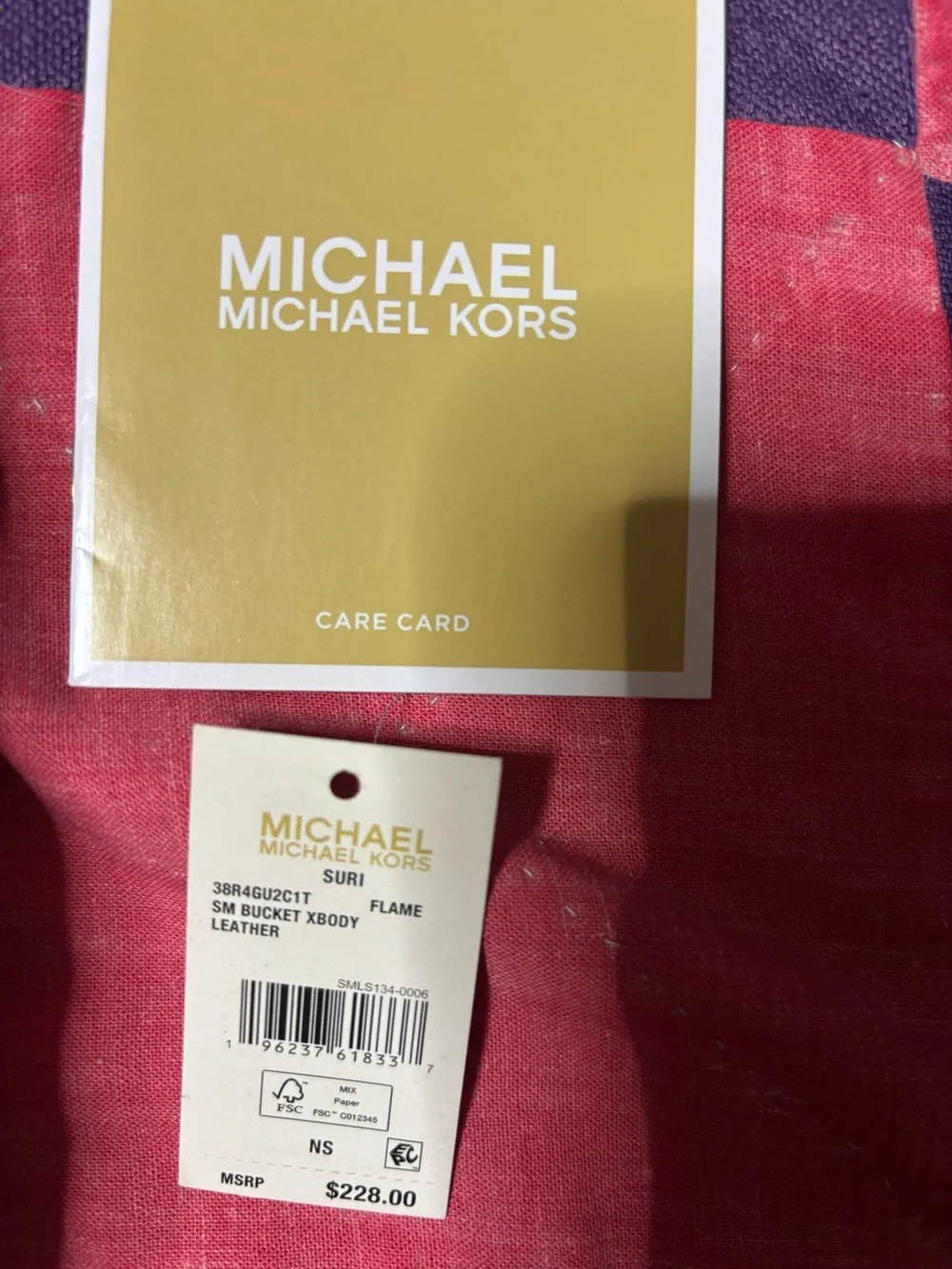 Michael kors small crossbody purse